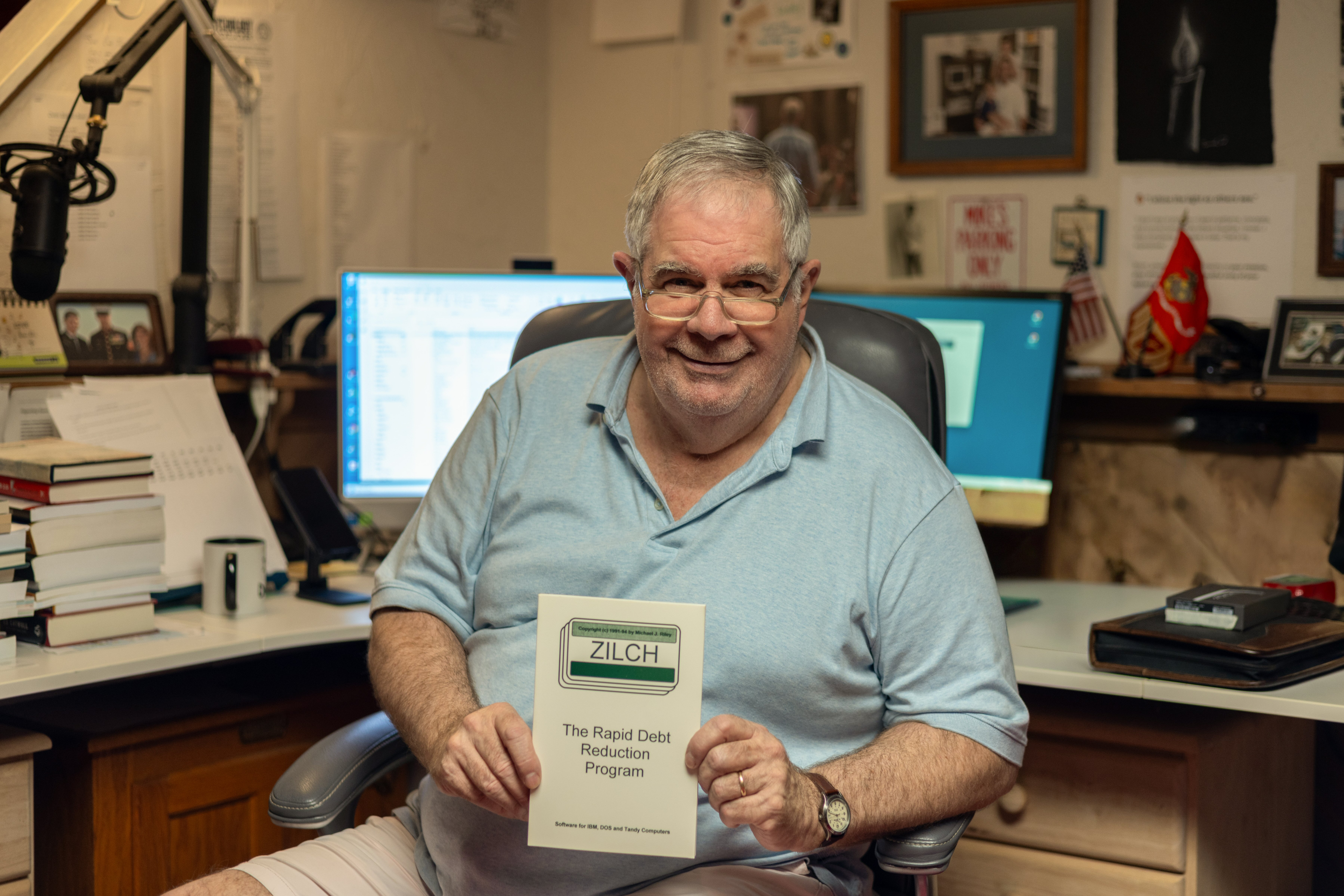 Michael J. Riley, founder of ZilchWorks and creator of Debt Blaster